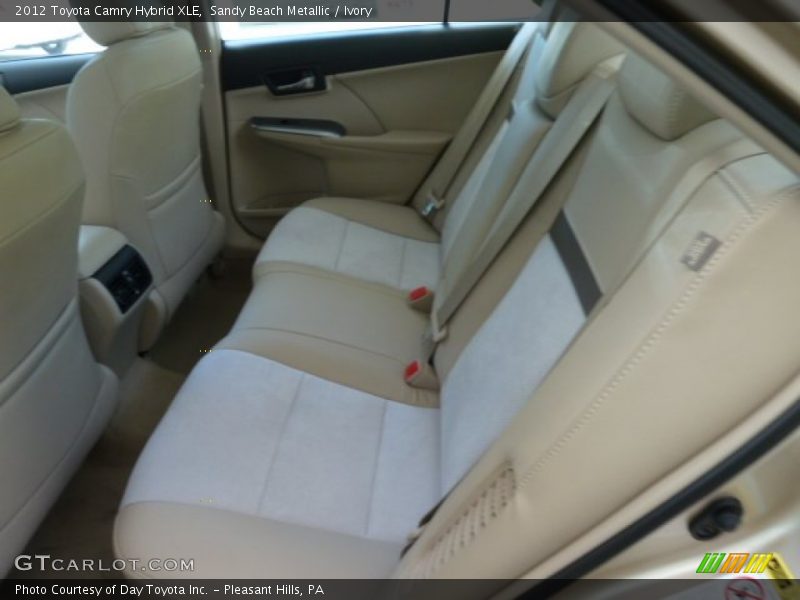 Sandy Beach Metallic / Ivory 2012 Toyota Camry Hybrid XLE