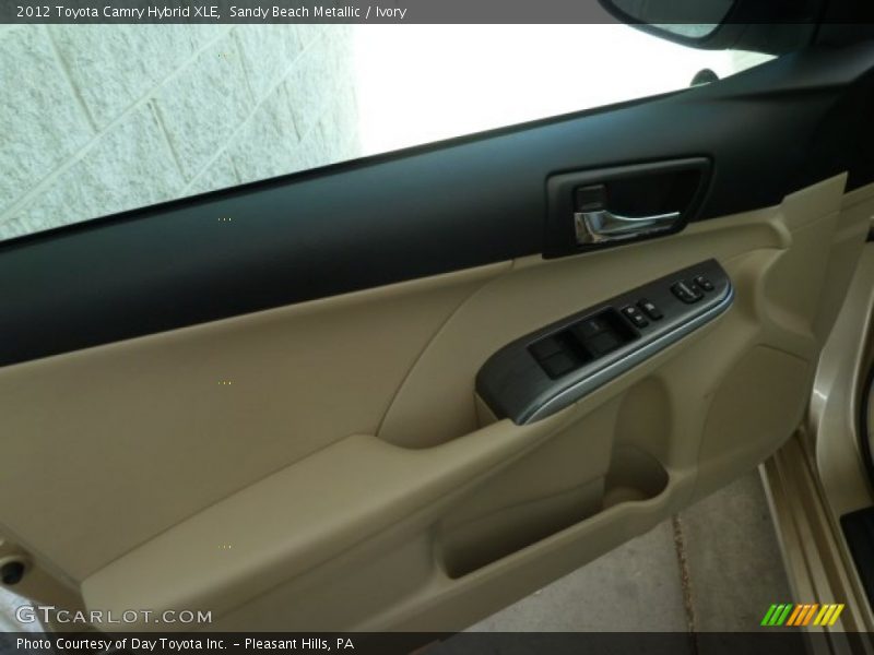 Sandy Beach Metallic / Ivory 2012 Toyota Camry Hybrid XLE