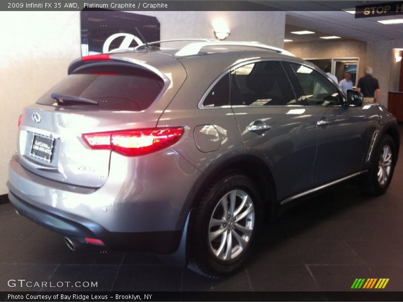 Platinum Graphite / Graphite 2009 Infiniti FX 35 AWD
