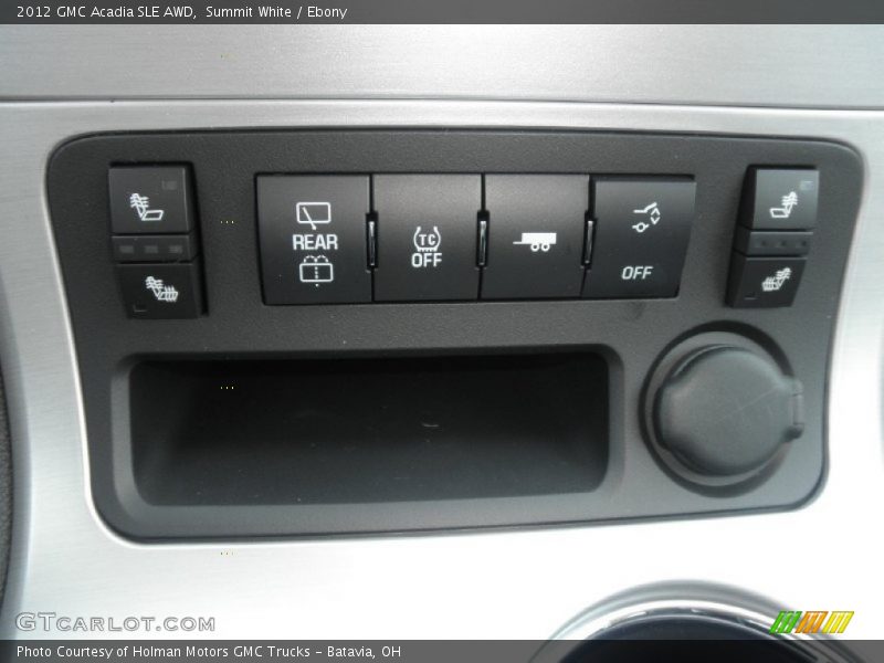 Summit White / Ebony 2012 GMC Acadia SLE AWD