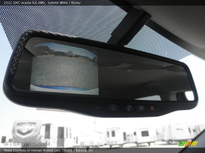 Summit White / Ebony 2012 GMC Acadia SLE AWD