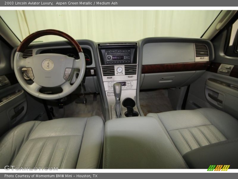 Aspen Green Metallic / Medium Ash 2003 Lincoln Aviator Luxury