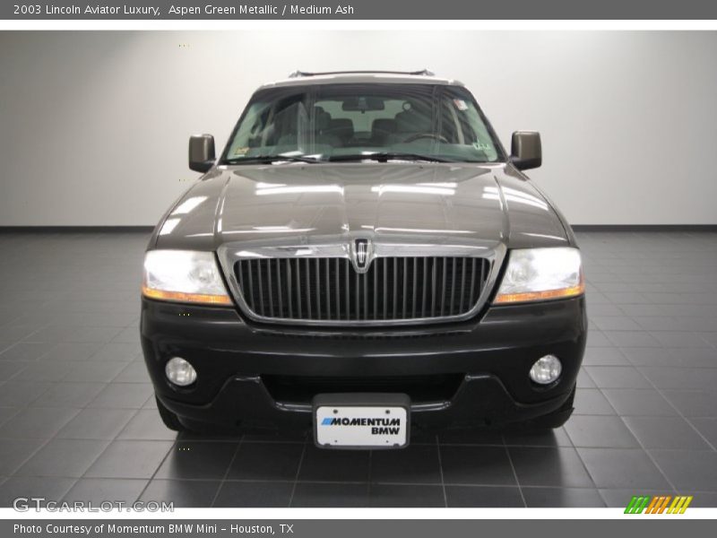 Aspen Green Metallic / Medium Ash 2003 Lincoln Aviator Luxury