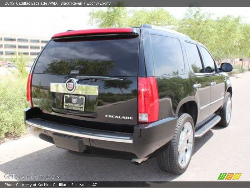 Black Raven / Ebony/Ebony 2009 Cadillac Escalade AWD