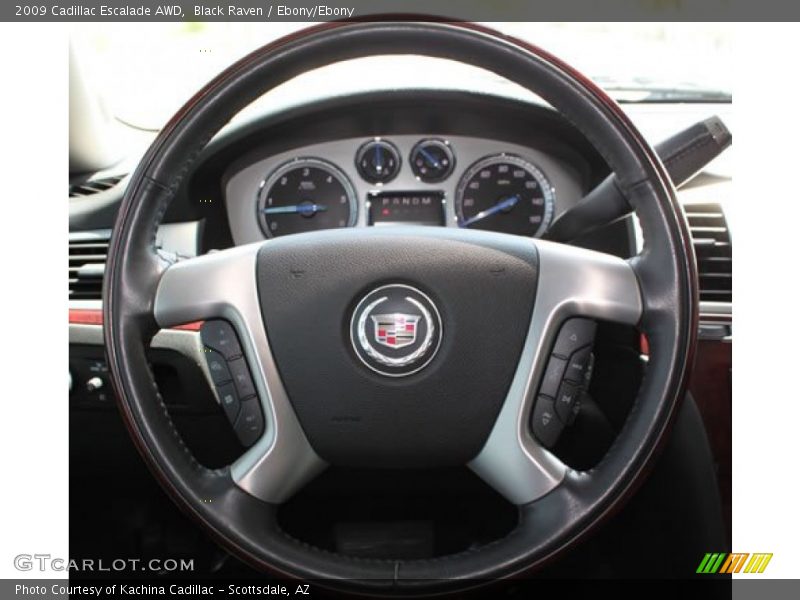 Black Raven / Ebony/Ebony 2009 Cadillac Escalade AWD