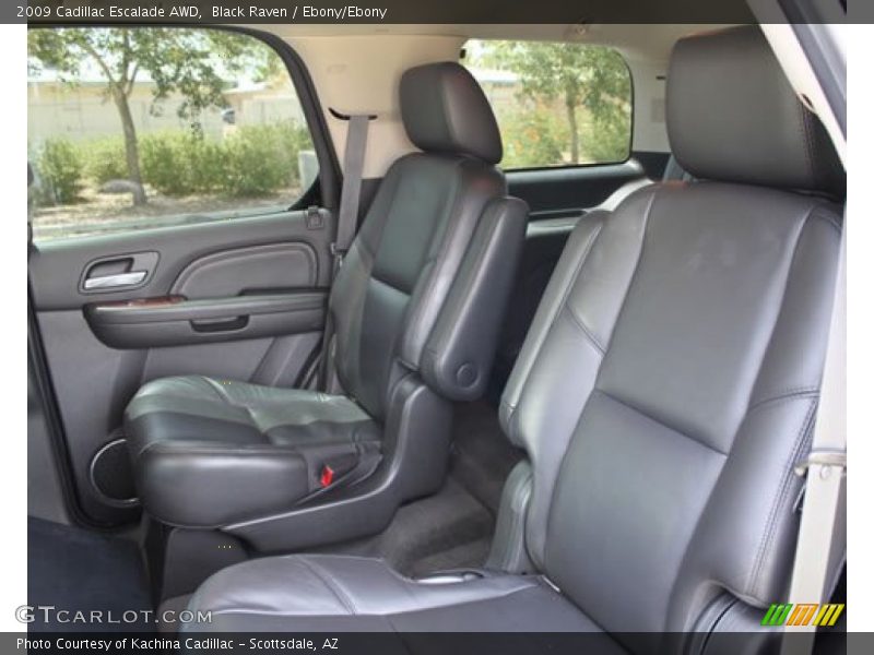 Black Raven / Ebony/Ebony 2009 Cadillac Escalade AWD