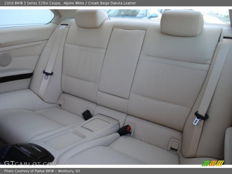 Alpine White / Cream Beige Dakota Leather 2009 BMW 3 Series 328xi Coupe