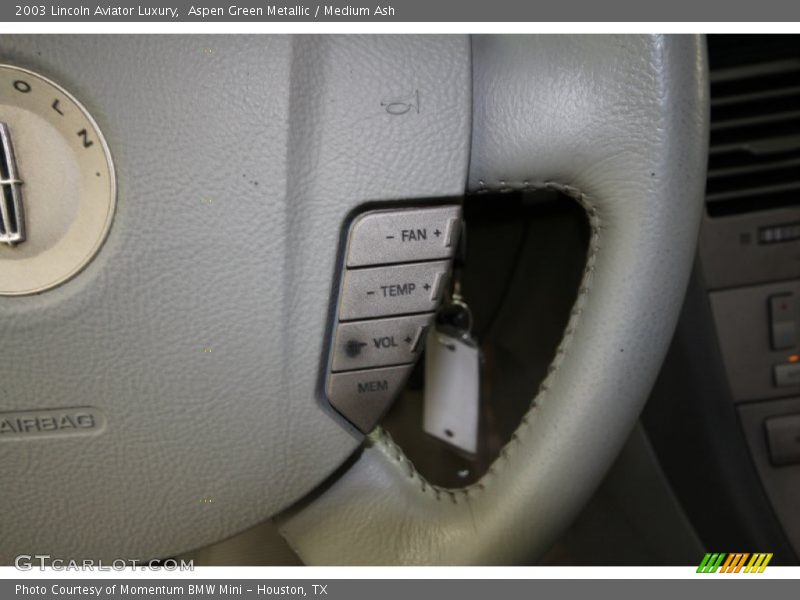 Aspen Green Metallic / Medium Ash 2003 Lincoln Aviator Luxury