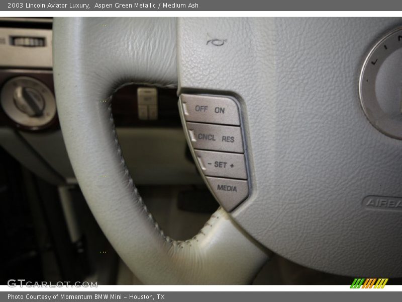 Aspen Green Metallic / Medium Ash 2003 Lincoln Aviator Luxury