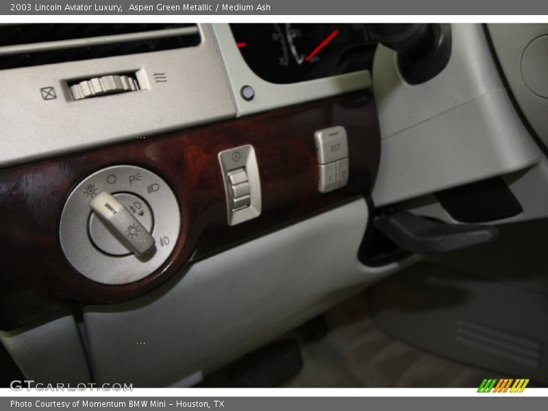 Aspen Green Metallic / Medium Ash 2003 Lincoln Aviator Luxury