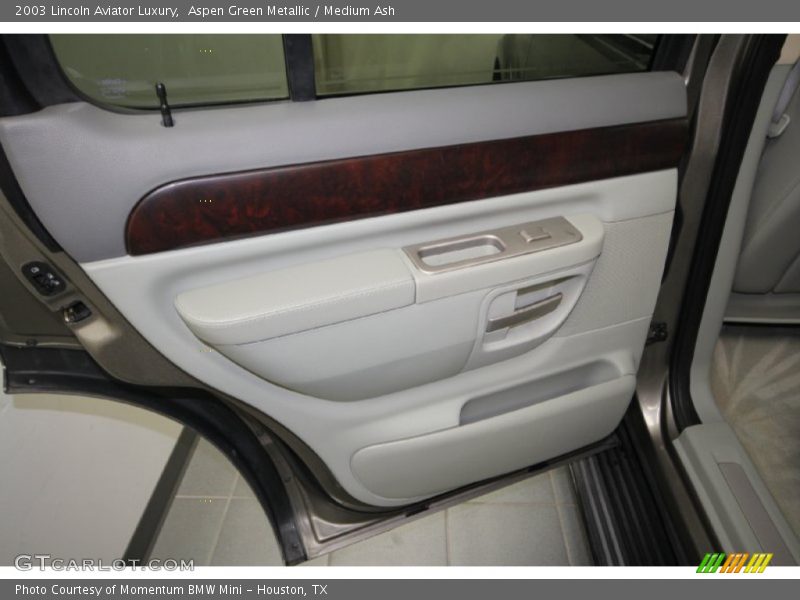 Aspen Green Metallic / Medium Ash 2003 Lincoln Aviator Luxury