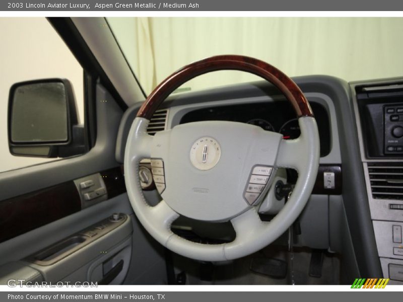 Aspen Green Metallic / Medium Ash 2003 Lincoln Aviator Luxury