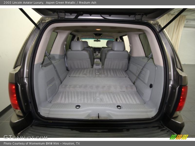 Aspen Green Metallic / Medium Ash 2003 Lincoln Aviator Luxury