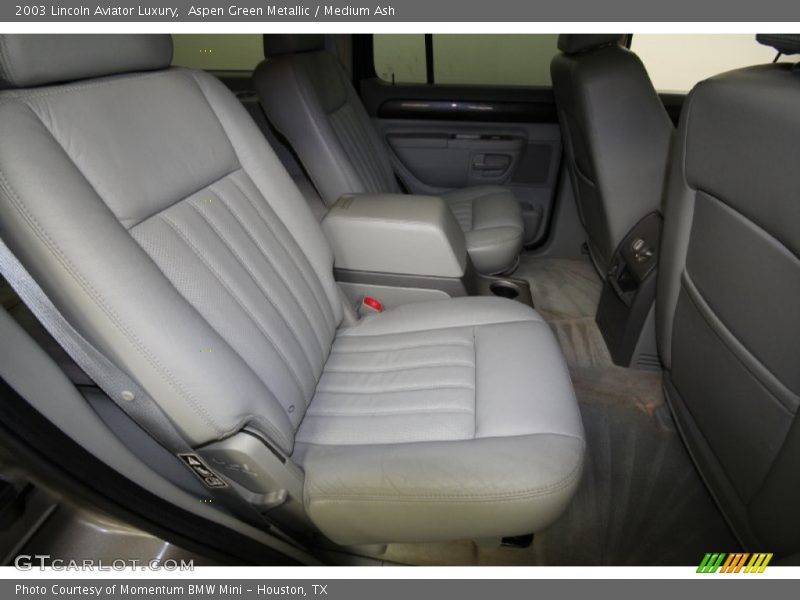 Aspen Green Metallic / Medium Ash 2003 Lincoln Aviator Luxury