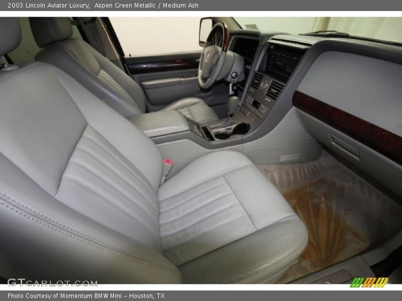 Aspen Green Metallic / Medium Ash 2003 Lincoln Aviator Luxury