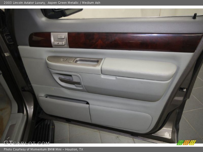 Aspen Green Metallic / Medium Ash 2003 Lincoln Aviator Luxury