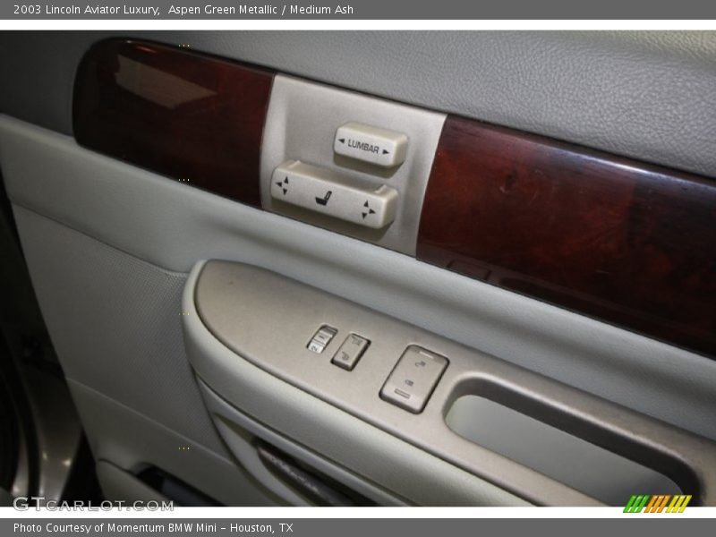 Aspen Green Metallic / Medium Ash 2003 Lincoln Aviator Luxury