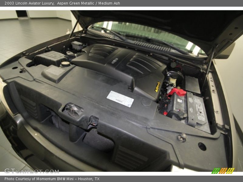 Aspen Green Metallic / Medium Ash 2003 Lincoln Aviator Luxury