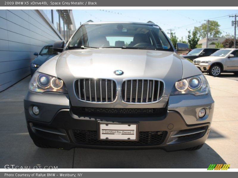 Space Grey Metallic / Black 2009 BMW X5 xDrive48i