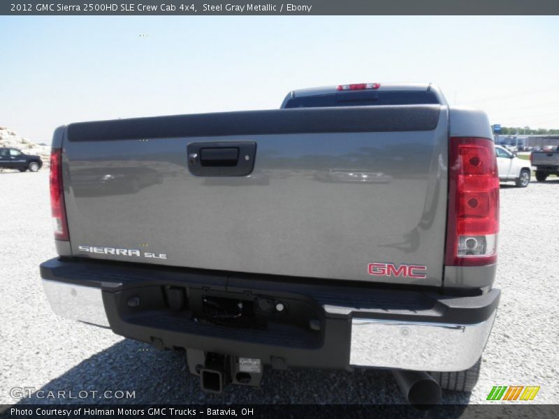 Steel Gray Metallic / Ebony 2012 GMC Sierra 2500HD SLE Crew Cab 4x4