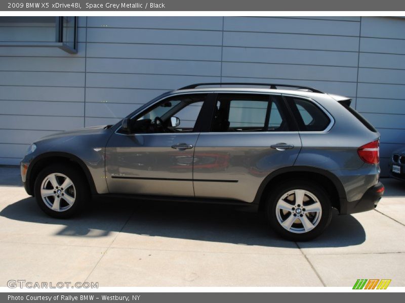 Space Grey Metallic / Black 2009 BMW X5 xDrive48i