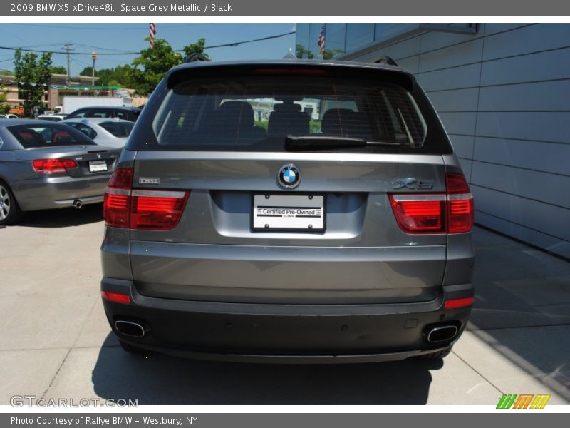 Space Grey Metallic / Black 2009 BMW X5 xDrive48i