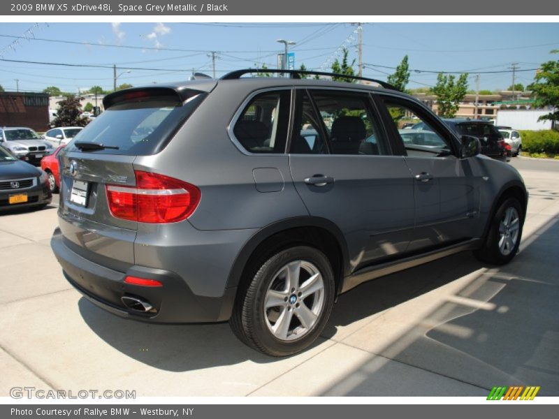 Space Grey Metallic / Black 2009 BMW X5 xDrive48i
