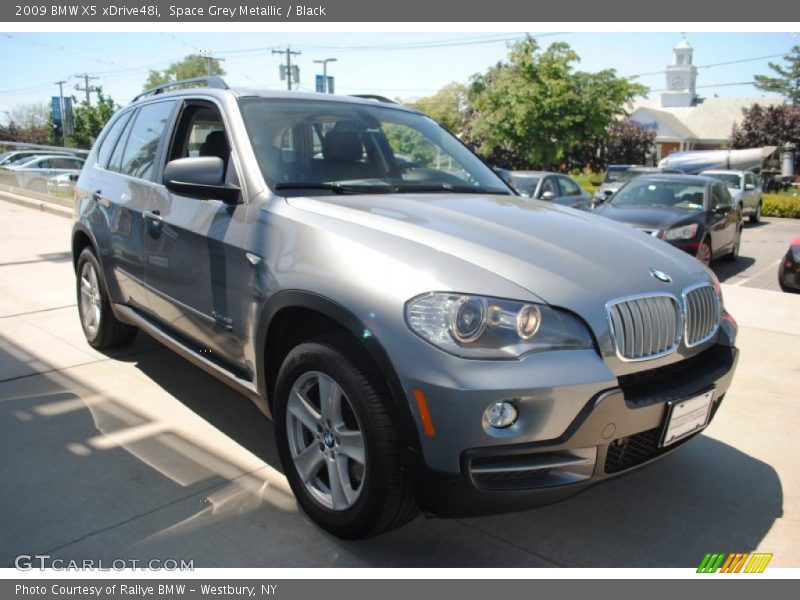 Space Grey Metallic / Black 2009 BMW X5 xDrive48i