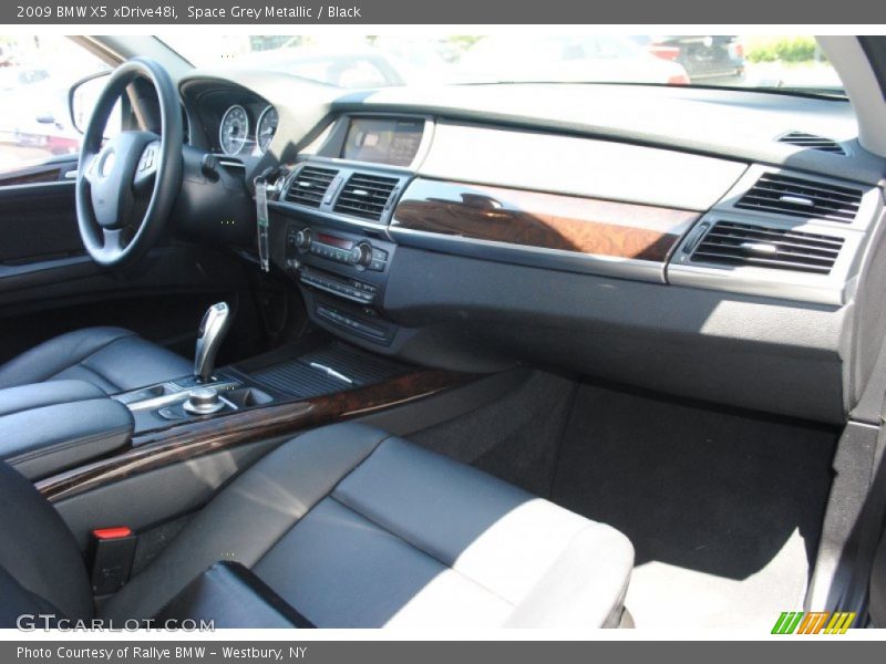 Space Grey Metallic / Black 2009 BMW X5 xDrive48i