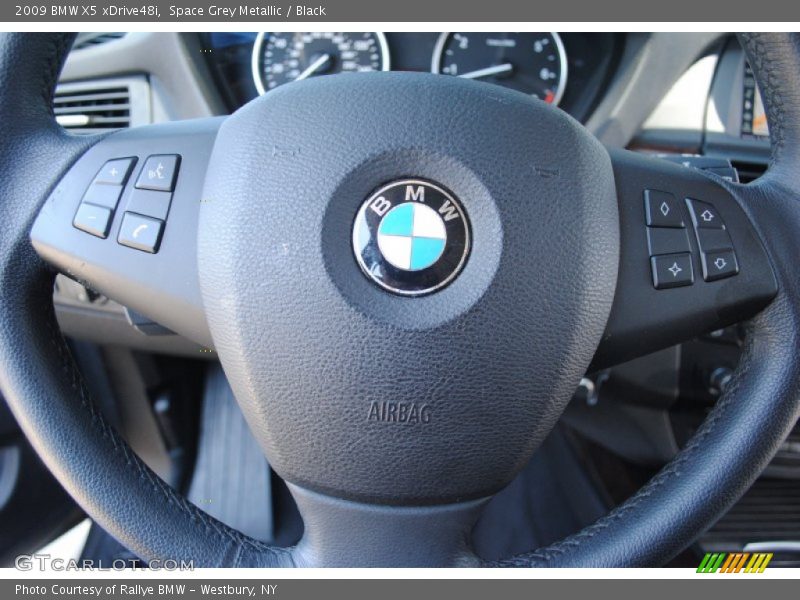Space Grey Metallic / Black 2009 BMW X5 xDrive48i