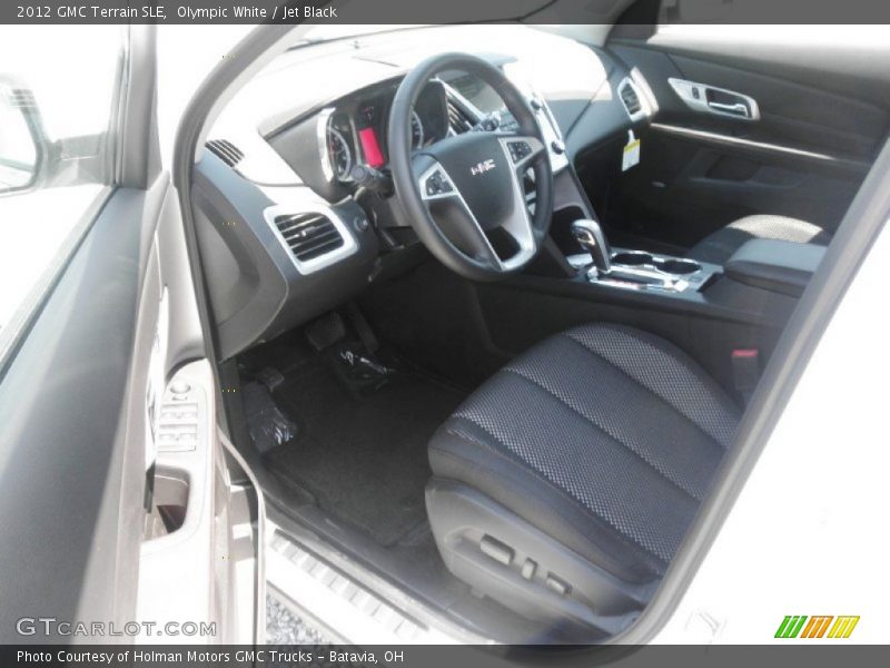 Olympic White / Jet Black 2012 GMC Terrain SLE