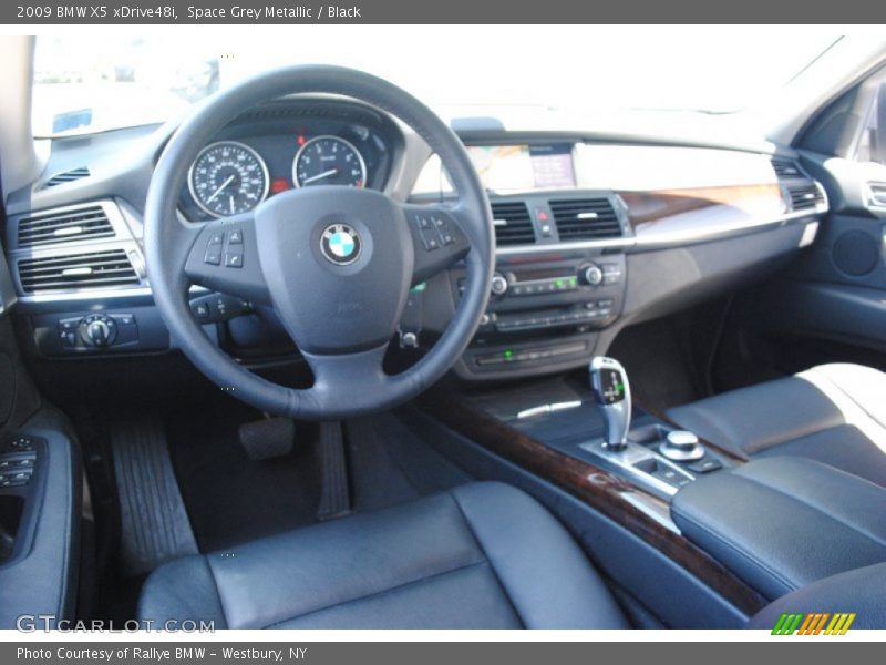 Space Grey Metallic / Black 2009 BMW X5 xDrive48i