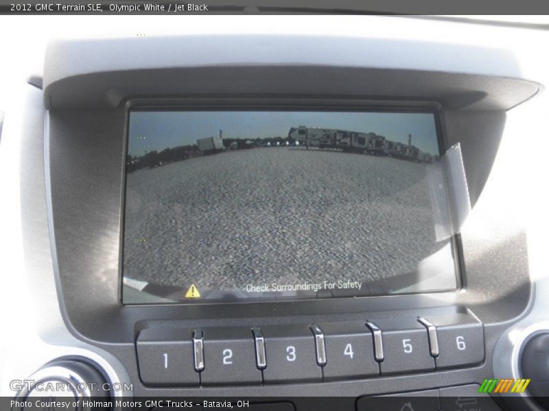 Olympic White / Jet Black 2012 GMC Terrain SLE