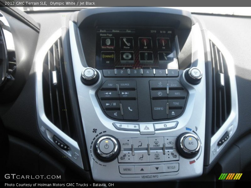 Olympic White / Jet Black 2012 GMC Terrain SLE