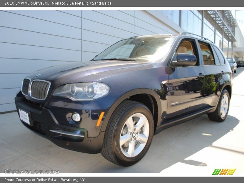 Monaco Blue Metallic / Sand Beige 2010 BMW X5 xDrive30i