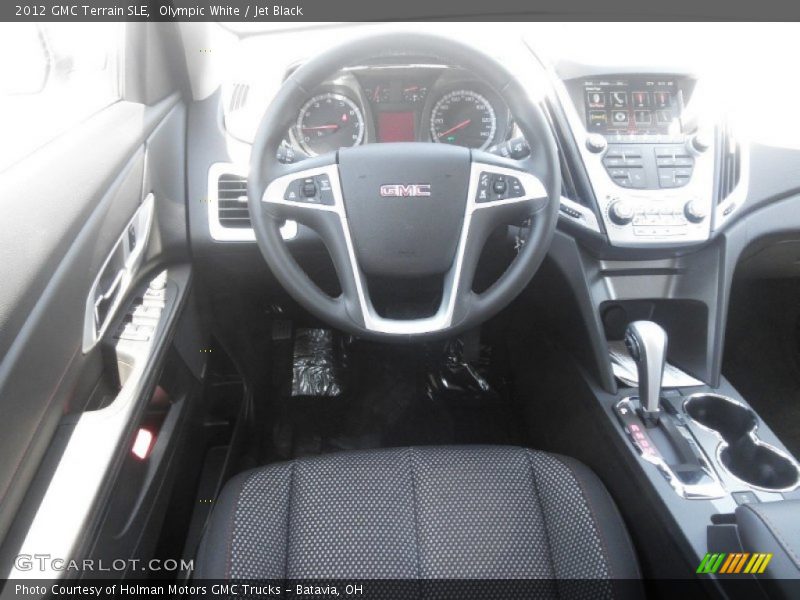Olympic White / Jet Black 2012 GMC Terrain SLE