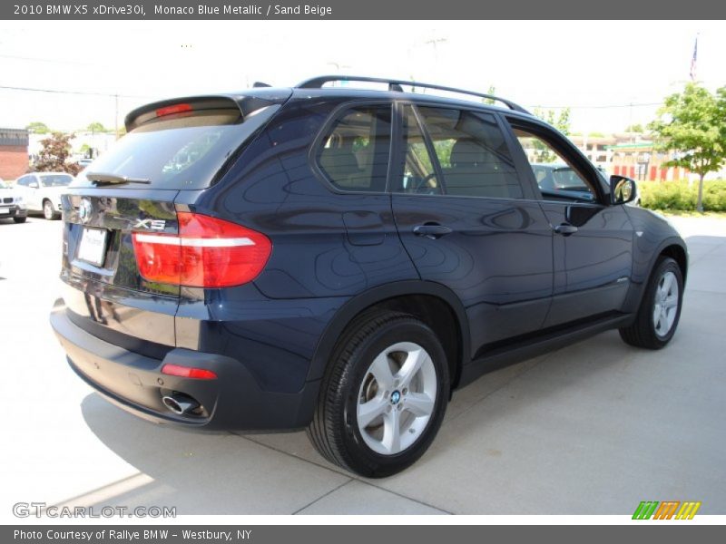 Monaco Blue Metallic / Sand Beige 2010 BMW X5 xDrive30i