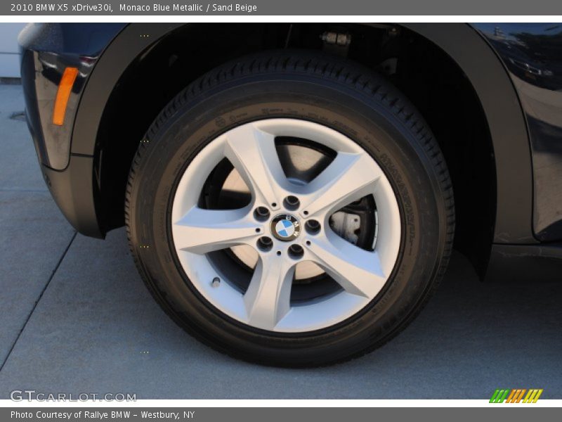 Monaco Blue Metallic / Sand Beige 2010 BMW X5 xDrive30i