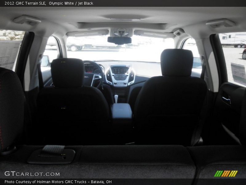 Olympic White / Jet Black 2012 GMC Terrain SLE