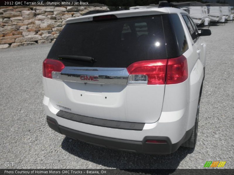 Olympic White / Jet Black 2012 GMC Terrain SLE