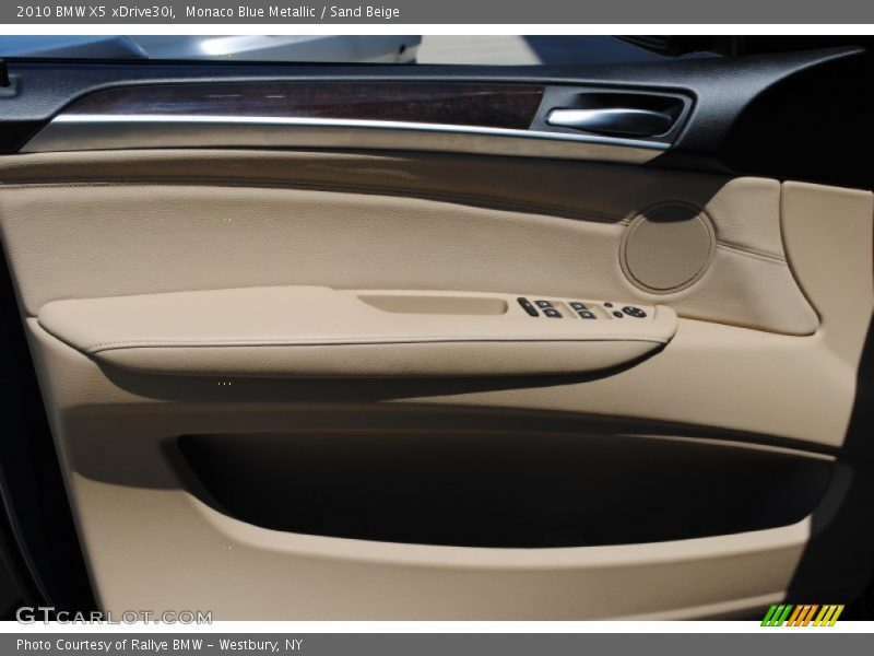 Monaco Blue Metallic / Sand Beige 2010 BMW X5 xDrive30i