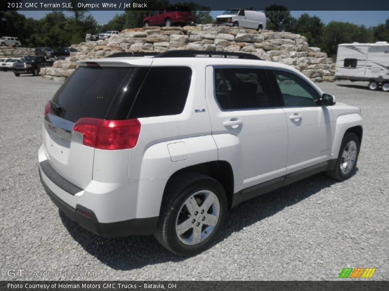 Olympic White / Jet Black 2012 GMC Terrain SLE