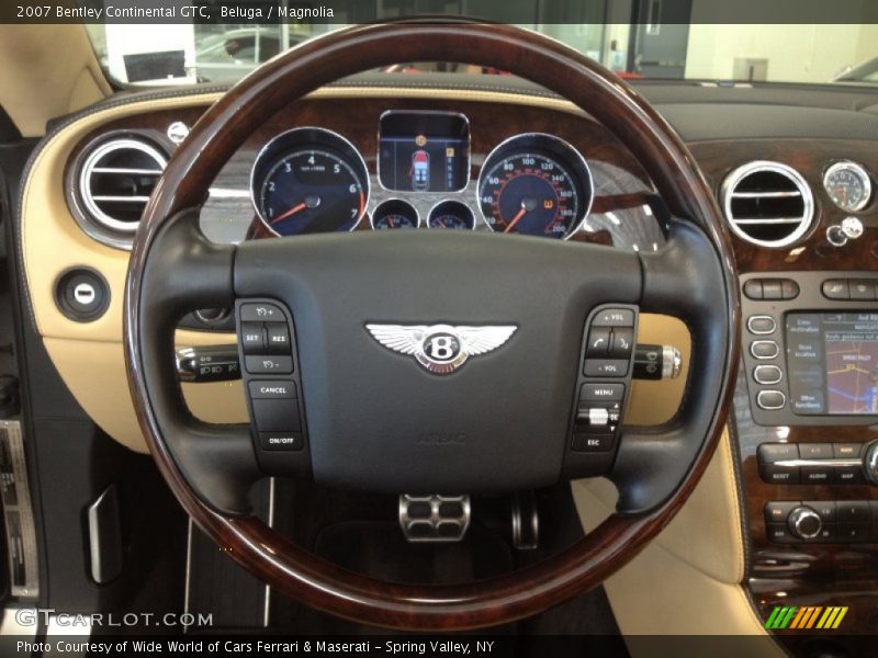  2007 Continental GTC  Steering Wheel