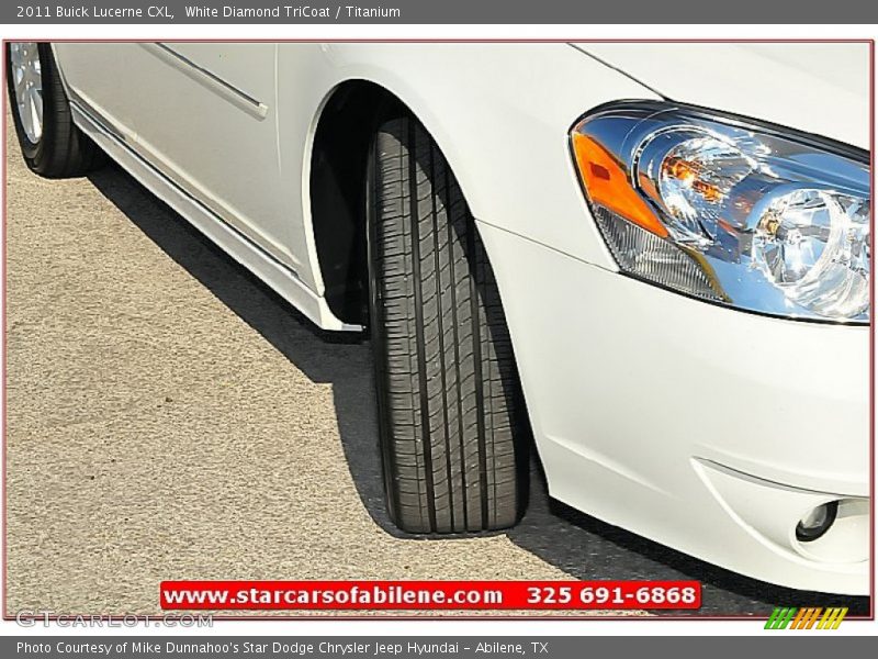 White Diamond TriCoat / Titanium 2011 Buick Lucerne CXL