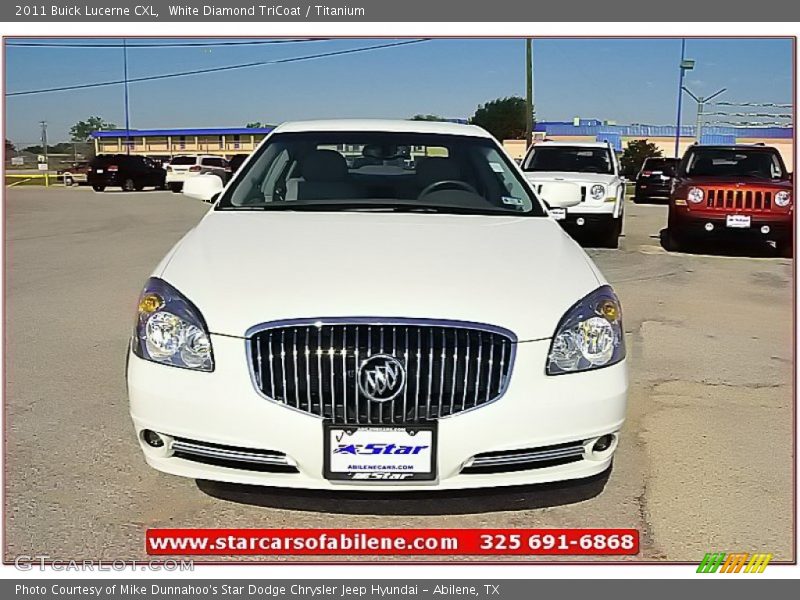 White Diamond TriCoat / Titanium 2011 Buick Lucerne CXL
