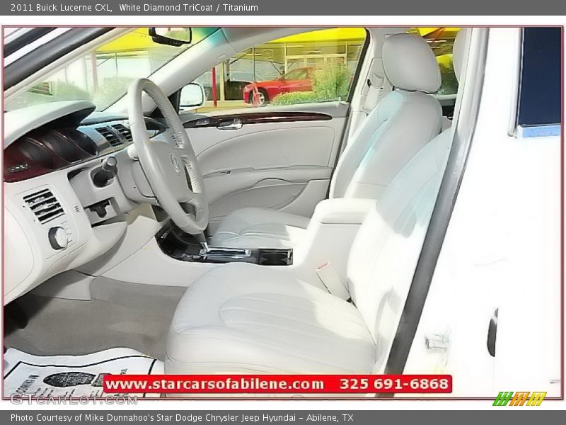White Diamond TriCoat / Titanium 2011 Buick Lucerne CXL