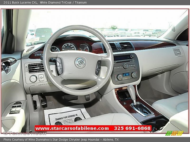White Diamond TriCoat / Titanium 2011 Buick Lucerne CXL