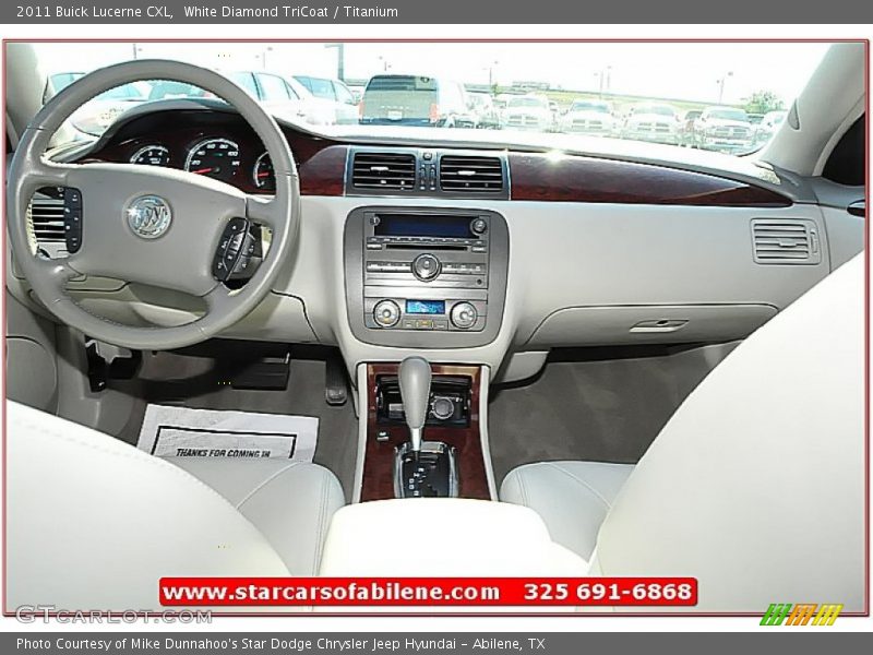 White Diamond TriCoat / Titanium 2011 Buick Lucerne CXL