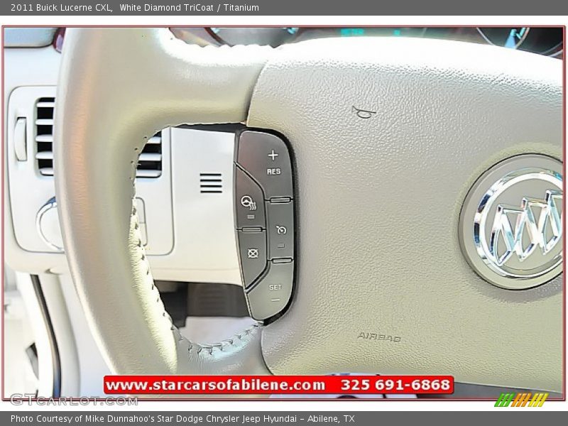 White Diamond TriCoat / Titanium 2011 Buick Lucerne CXL