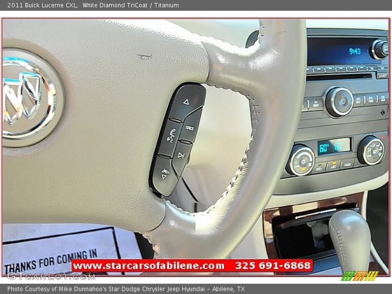 White Diamond TriCoat / Titanium 2011 Buick Lucerne CXL